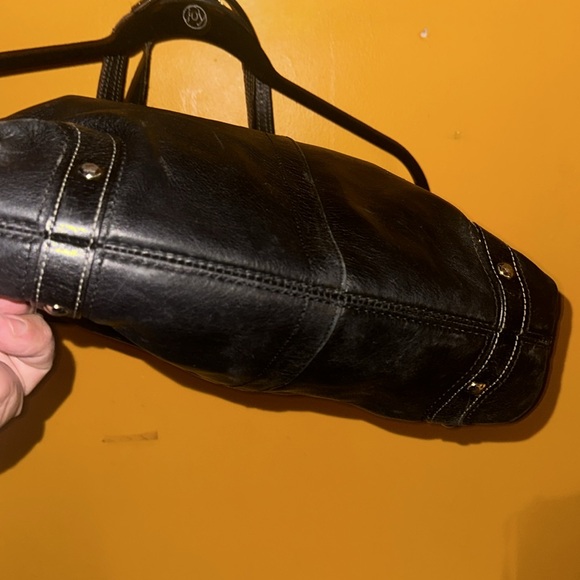 RARE COACH Beautiful black leather - Picture 11 of 12